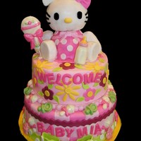 Pregokitty Babyshower Cake 