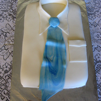 Shirt & Tie - Retirement This was made for an office retirement party.