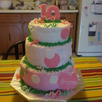 Birthday Cake Made this for my daughters 10th birthday party Yummmmmy!