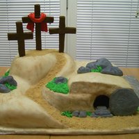 Easter "empty Tomb" Cake