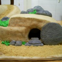 Easter "empty Tomb" Cake