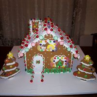 Gingerbread House My daughter and I made this.
