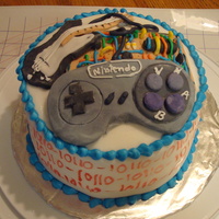 Electrical Influence My first fondant cake ever! I was (and still am) surprised at how it turned out, as I've never taken a class or had training. LOL. For...