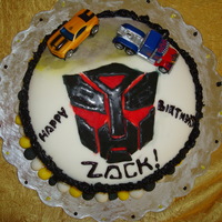 Transformers Cake 