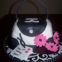 Chanel Purse My very first purse cake. Thank you so much to Maria_Campos for the instructions and template. French Vanilla cake with Vanilla buttercream...
