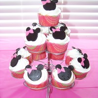 Minnie Mouse Cupcakes 