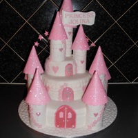 Princess Castle My 1st attempt at a castle cake, I was really pleased with the outcome as was the little girl and her family that I made it for.