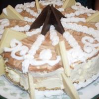 Marble Cheesecake This marble cheesecake was super simple to make, but the design was gorgeous. I made this for a 25th anniversary and it was a hit!