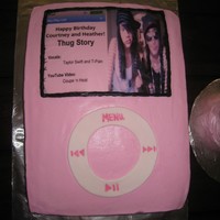 Ipod Cake This IPOD cake was inspired by Karenm0712's IPOD cake. This was the first cake I ever did for someone else. (not for money) I am ok...