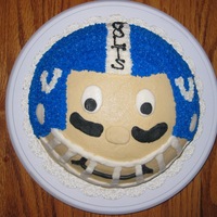 Colts Superbowl Cake My son loved this cake so much that I made one for his birthday celebration at school the following week. We just used his favorite color...
