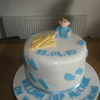 Christening Cake My first Christening cake