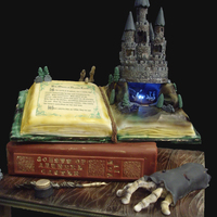 Haunted Castle Cake Theme At The Ncacs 2010 Live Challenge Castle themed cake at the NCACS 2010 live challenge. We had 3 hours to put it together. Inside the castle we made the ghosts of Arundel...