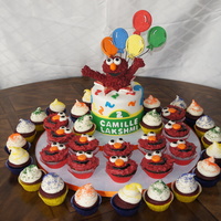 Elmo Birthday Party This was done for my friend's daughter who was turning 2. So much fun. Thanks for the inspiration CC! TFL!