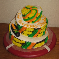 Cool Runnings! I offered to make a college graduation cake for some friends, and they wanted it based on the movie "Cool Runnings"! So here'...