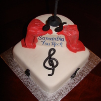 Music Stage made for a young lady autioning for a singing contest. a simple "Samantha, You Rock" said it all, whether she made it through or...