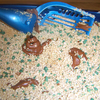 Catbox Cake This was a cake i made for my mothers birthday. She has lots of cats so boxes plague her world so i though it was a fun/horrible cake to...