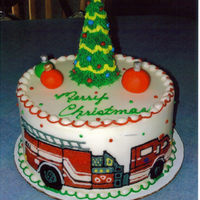 Christmas @ The Fire House A cake for the FD.
