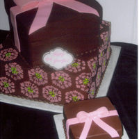 Pink And Chocolate Loved these cakes.