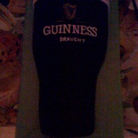 Guinness Cake Chocolate guinness cake decorated in fondant.
