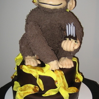 Curious George Cake cool monkey cake ... crappy curious george cake