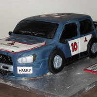 Evo 10 Car Cake. 