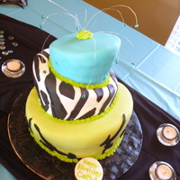 Gymnast Birthday Cake This was my first time building a topsy turvy cake and also my first time using fondant.This was a cake I made for my 11 year old niece,...