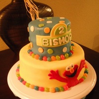 My Elmo Cake Disaster What didn't go wrong with this cake?!?! So many things went wrong that I left the cake on the turn table. :) I was scared it would...