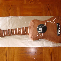 Zach's 13Th Birthday Chocolate acoustic guitar