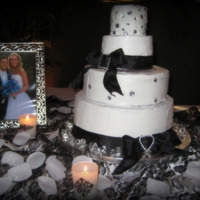 My First Wedding Cake this was my very first wedding cake...