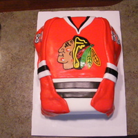 Chicago Blackhawks Jersey Red mmf, Indian face made from fondant and royal icing
