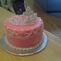 Princess Cake This is a cake for a 3 year old grand daughter of a co-worker of mine. It is a simple yellow cake and buttercream filling, frosted with...