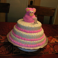 1St Birthday This was for my niece's first birthday. It was our first attempt at covering the cake in fondant. Right as we snapped the picture, the...