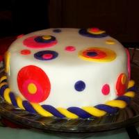 First Cake Ever!! had a very difficult time, but I will keep trying!!