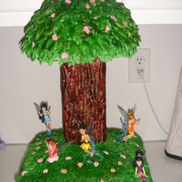 Tinkerbell Tree I made this for my daughter's 4th birthday this weekend. I looked at several Tinkerbell Trees on the internet to get ideas on HOW to...