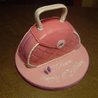 Quilted Purse Cake 