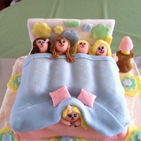 Pajama Party Cake 