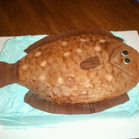 Flounder Cake Father's day cake for a friend