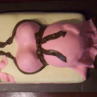 Pregnant Belly , Gift Box yellow cake vanilla flavor buttercream covered in fondant, pregnant french vanilla iced in vanilla buttercream with matching cupcakes made...