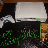 Xbox 360 Made this for my son's 9th birthday. It was a hit!
