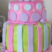 Spring Birthday Cake! This is one of my favorite cakes, for a spring birthday!