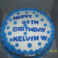 Birthday Buttercream cake