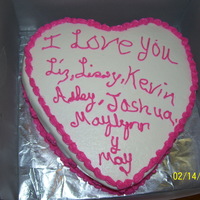 Valentine Day heart shape