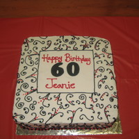 60Th Birthday Cake 