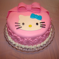 Hello Kitty This cake was close to ending up in the cake disaster album! My first attempt at filling and I know what to do better next time. I walked...