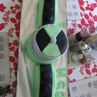 Ben 10 Watch Cake My take on a ben 10 watch it was 4 cakes but was not that hard to do