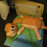 Littlefoot Birthday Cake My first littlefoot cake was very hard to do to it took 3h