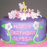 Tinkerbell Tinkerbell birthday cake for one of my wife's co-worker's daughters. Covered in fondant, decorations are gumpaste. Tink is a...