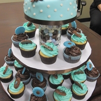 Baby Shower For A Boy..... The cake was inspired Loali... I made it for a co-workers baby shower. Everything made of fondant.