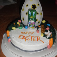 Easter Cake my first time making it this way....:)