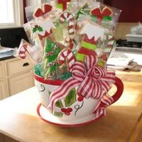 Christmas Cookie Bouquet My first cookie bouquet, donated as door prize for church party